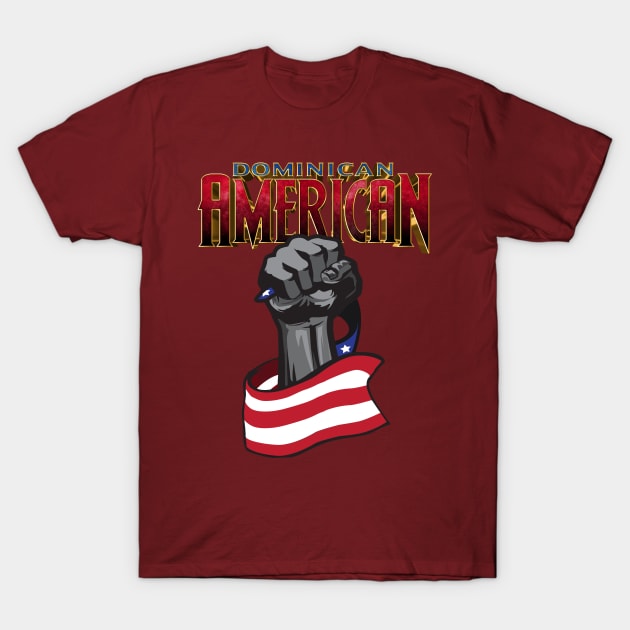 Dominican American T-Shirt by UnOfficialThreads